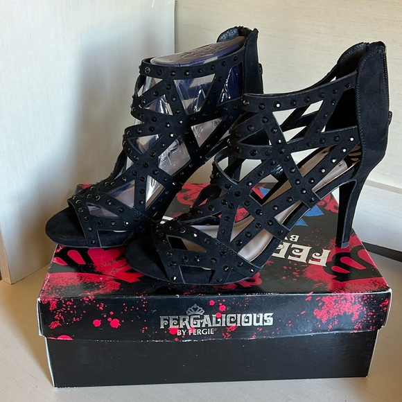 Fergalicious by Fergie Black Diamond Heels - Picture 1 of 7